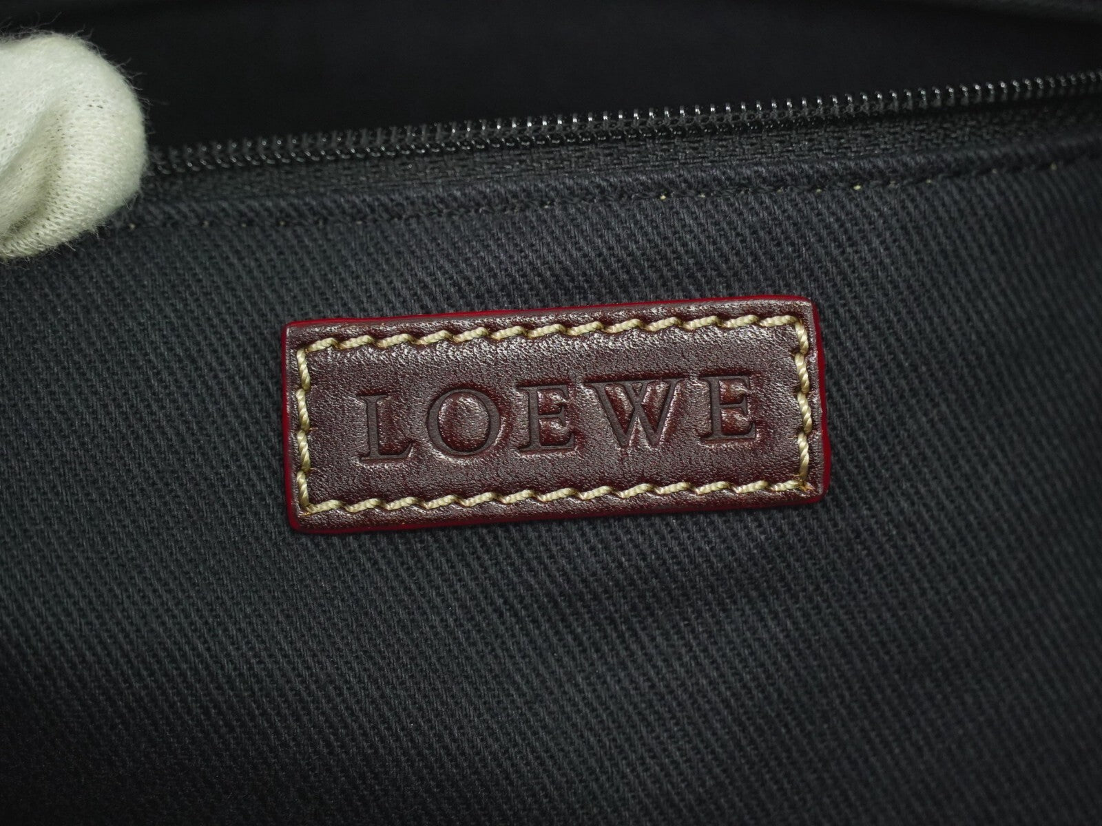 Loewe Anagram Tote Canvas, BLACK, CANVAS, Tote bag