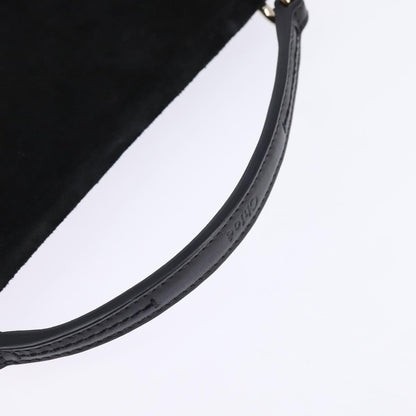 Chloe Faye Top Handle Bag Leather and Suede, BLACK, SUEDE, Handbag