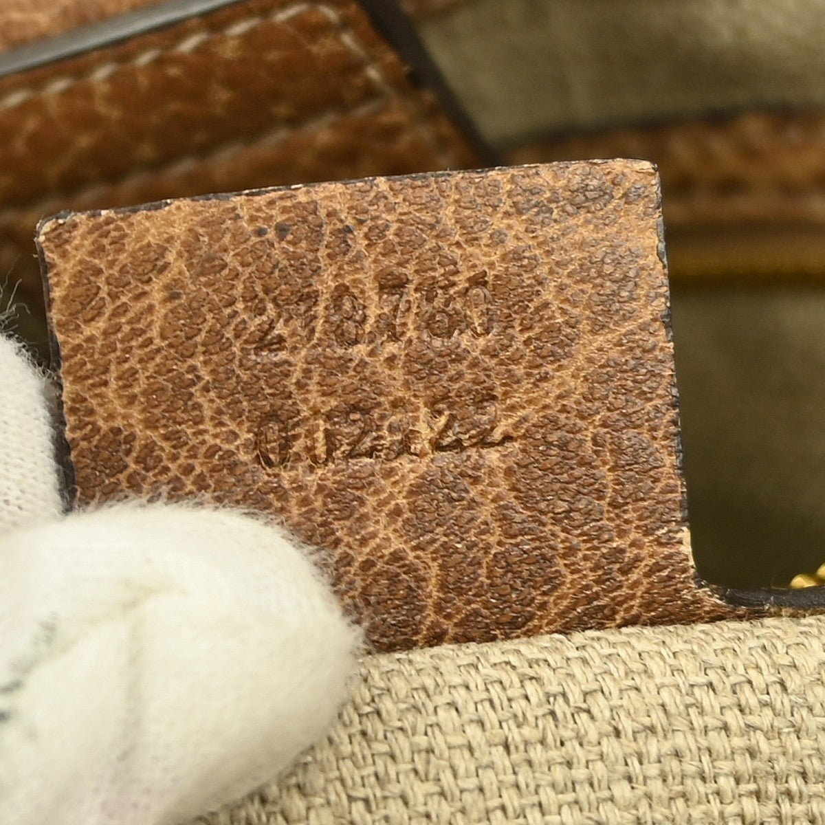 Gucci Bamboo Tassel Tote GG Canvas, BROWN, CANVAS, Tote bag