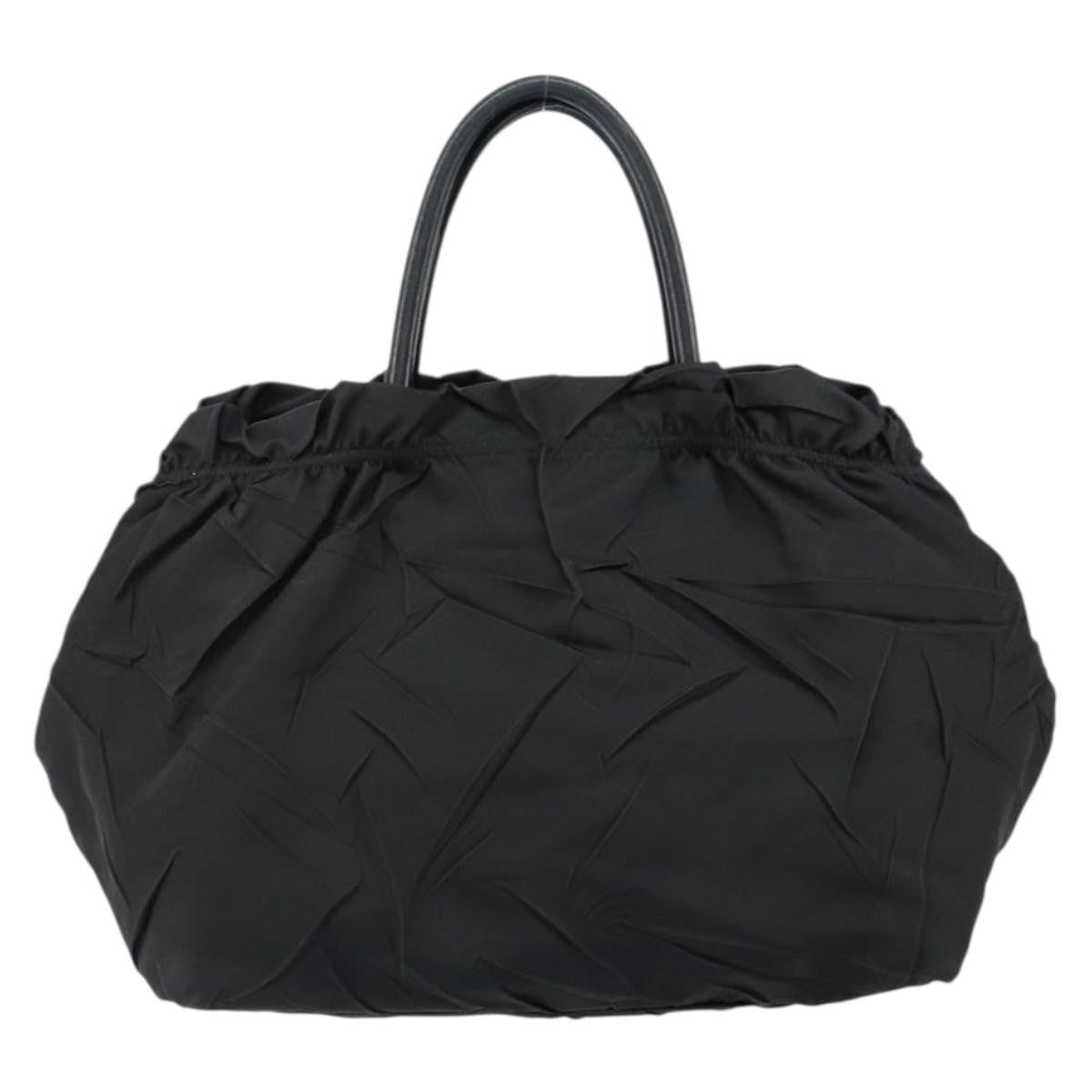 Prada Vintage Handbag Tessuto, BLACK, NYLON, Handbag