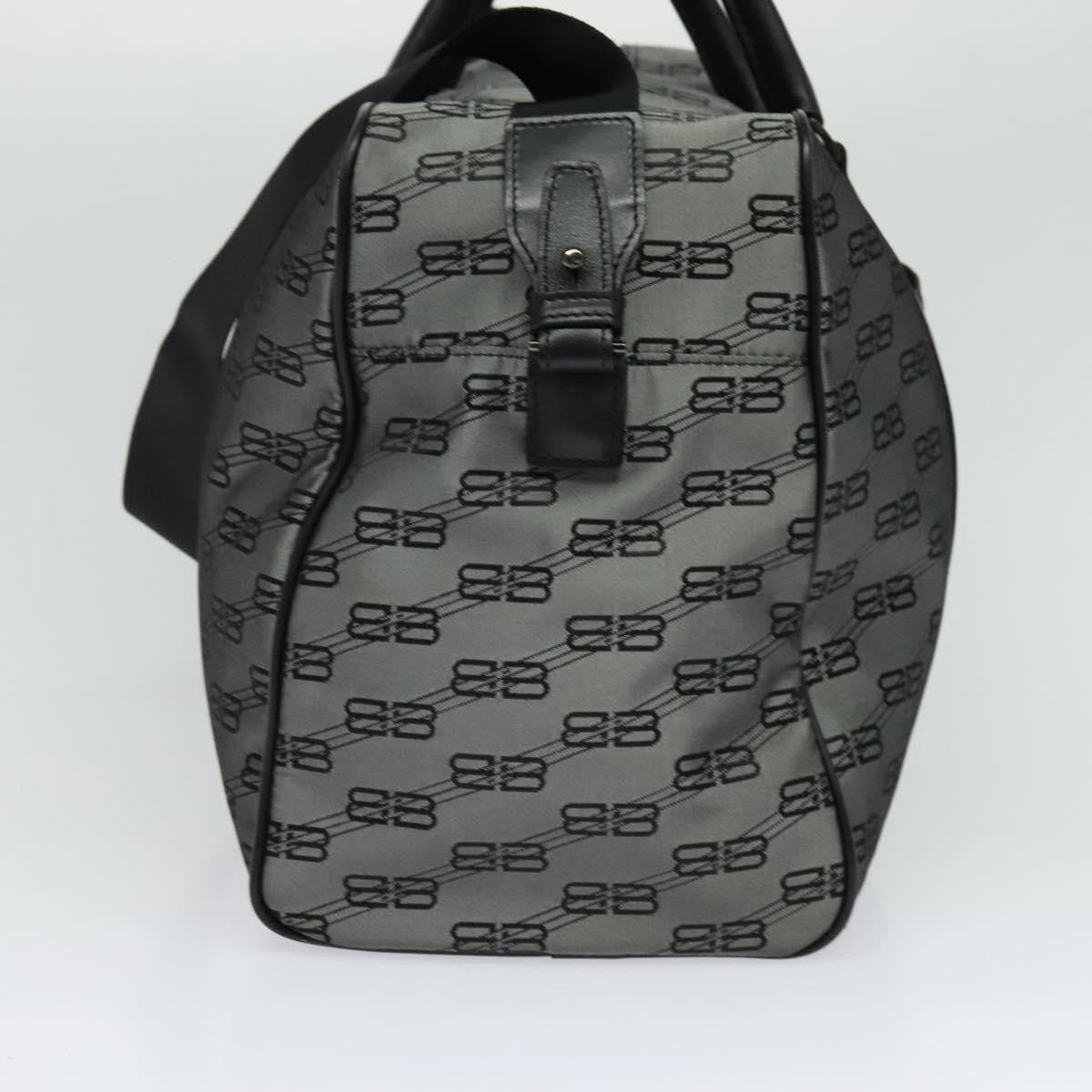 Balenciaga Vintage Boston Nylon, GRAY, NYLON, Travel bag