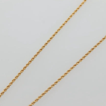 Christian Dior Logo Flower Necklace Metal, GOLD, METAL, Necklace