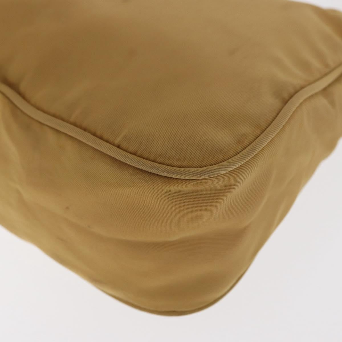 Prada Hobo Tessuto, YELLOW, NYLON, Handbag