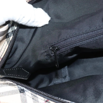 Burberry Nova Check Tote Nylon, RED, NYLON, Tote bag