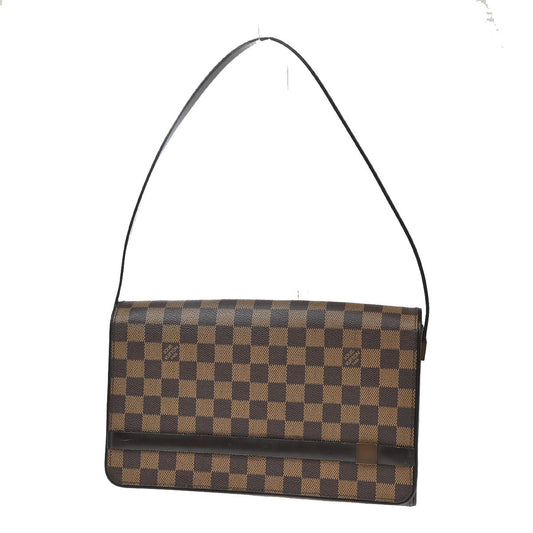 Louis Vuitton Tribeca Handbag Damier, BROWN, CANVAS, Shoulder bag