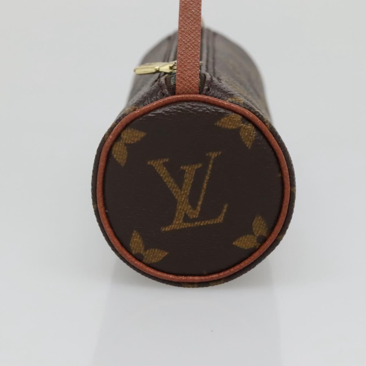 Louis Vuitton Papillon Pochette Monogram Canvas, BROWN, CANVAS, Handbag