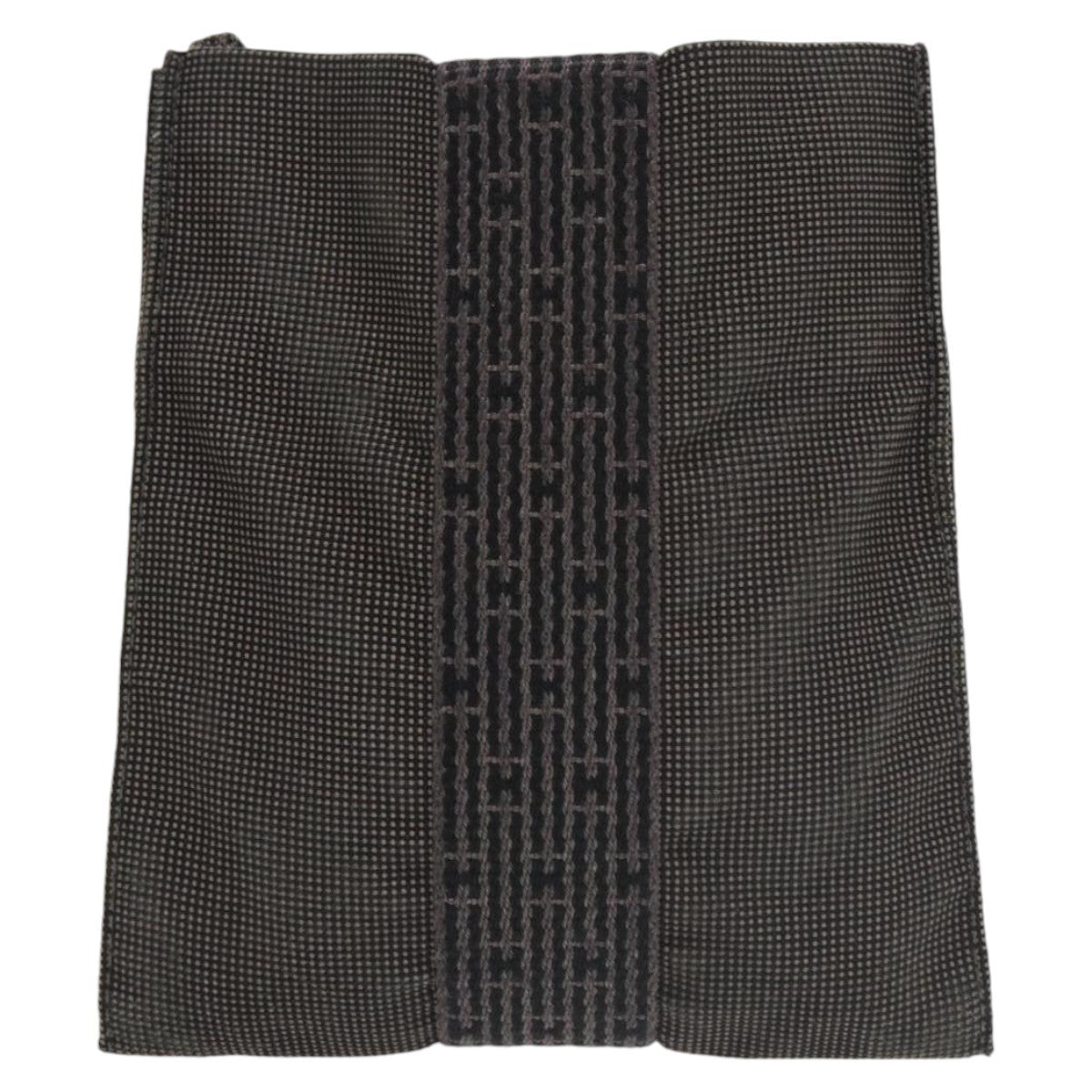 Hermes Herline Crossbody Canvas, GRAY, CANVAS, Crossbody bag