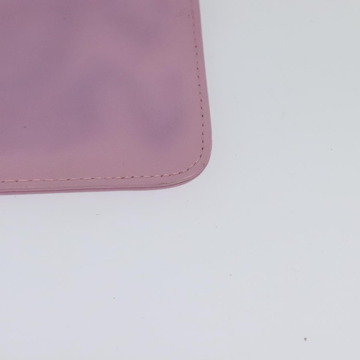 Chanel CC Zip Clutch Leather, Pink, Leather, Clutch