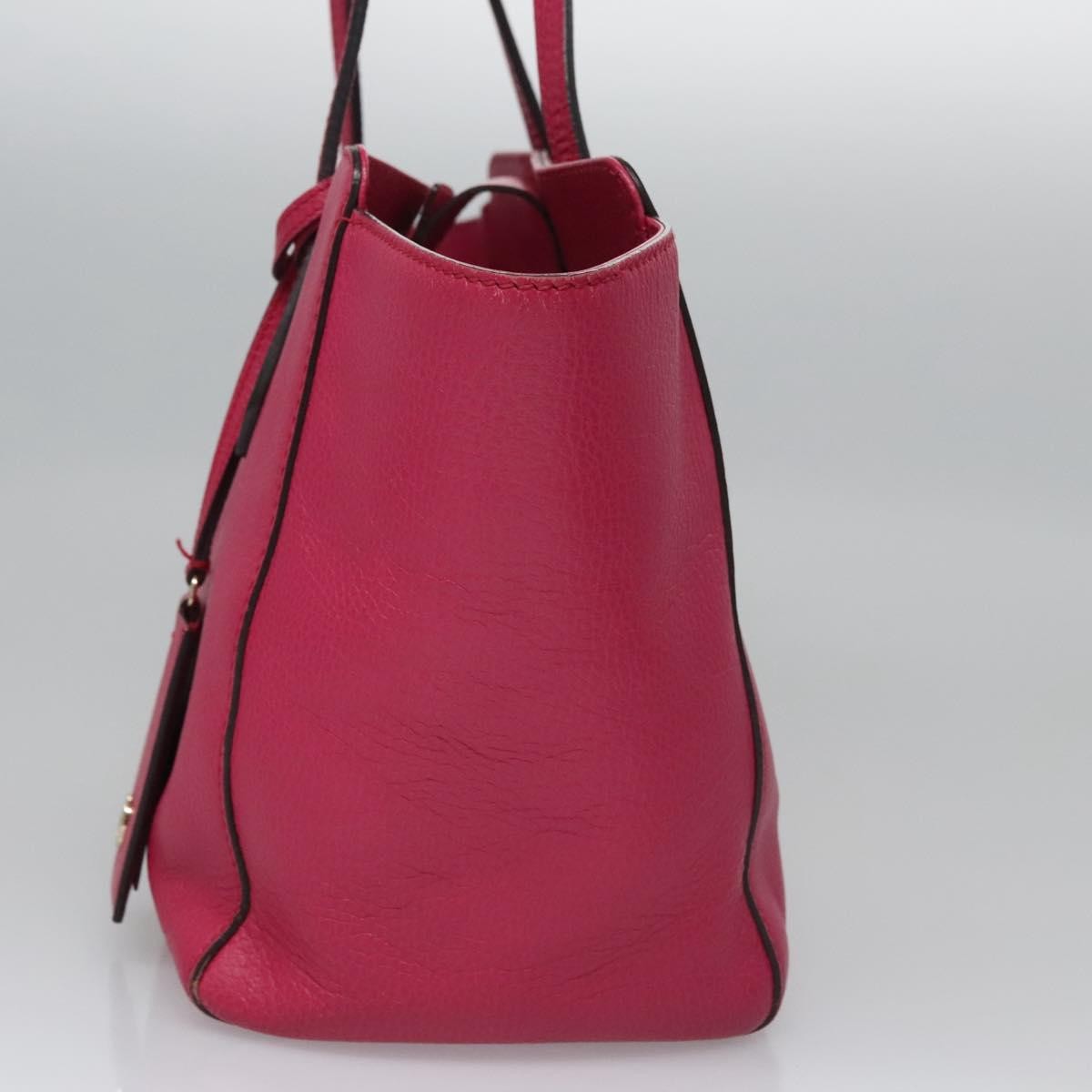 Gucci Swing Tote Leather, PINK, LEATHER, Tote bag