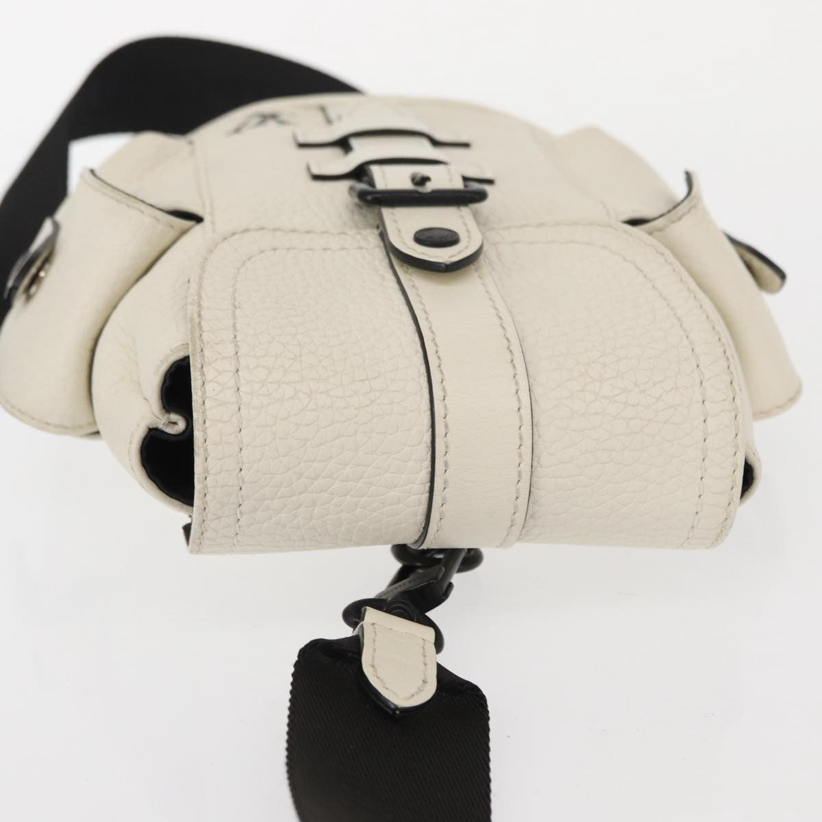 Louis Vuitton Christopher Backpack Taurillon Leather, WHITE, LEATHER, Shoulder bag