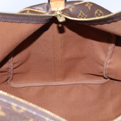Louis Vuitton Keepall Bandouliere Bag Monogram Canvas, BROWN, CANVAS, Travel bag