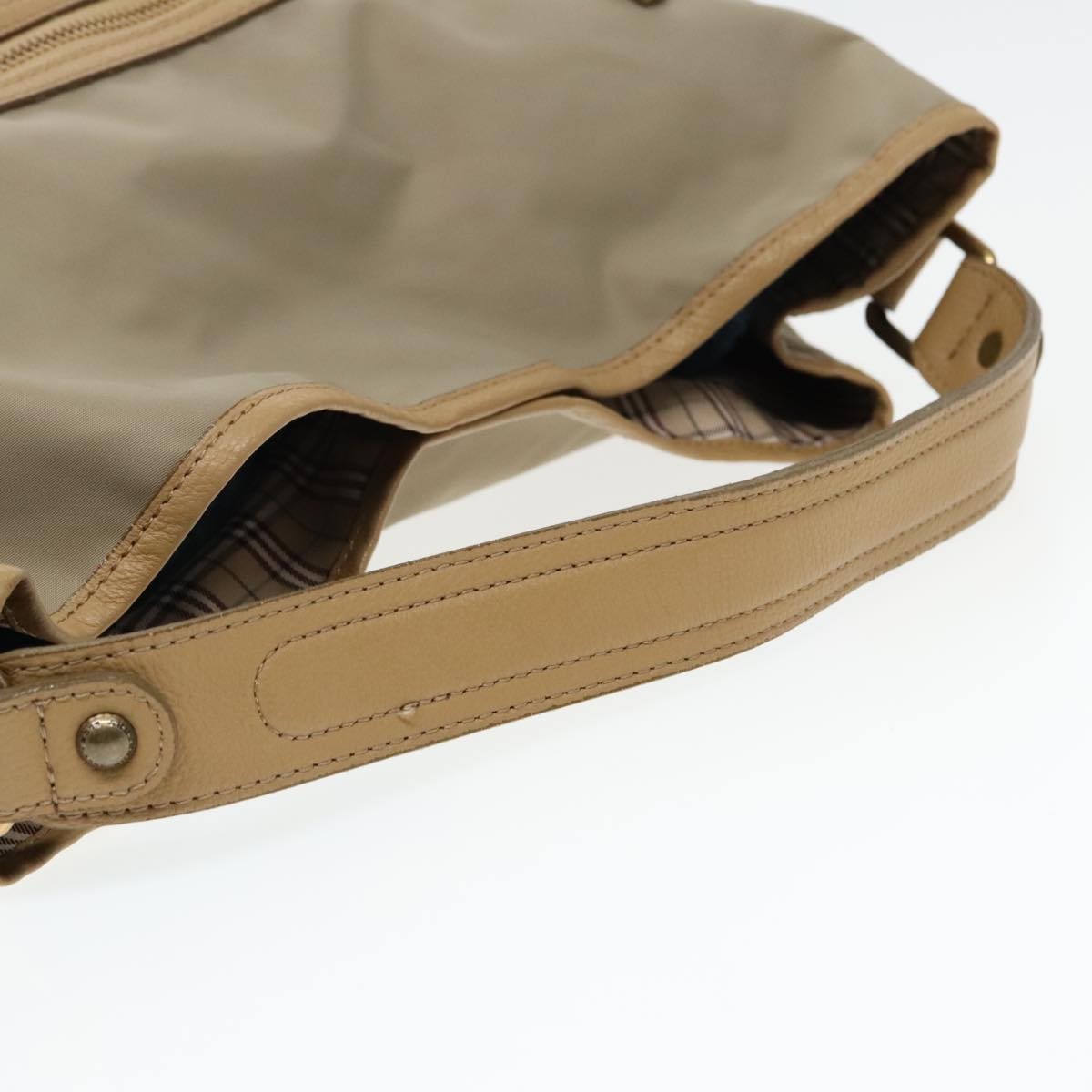 Burberry Blue Label shoulder bag Nylon, BEIGE, NYLON, Shoulder bag