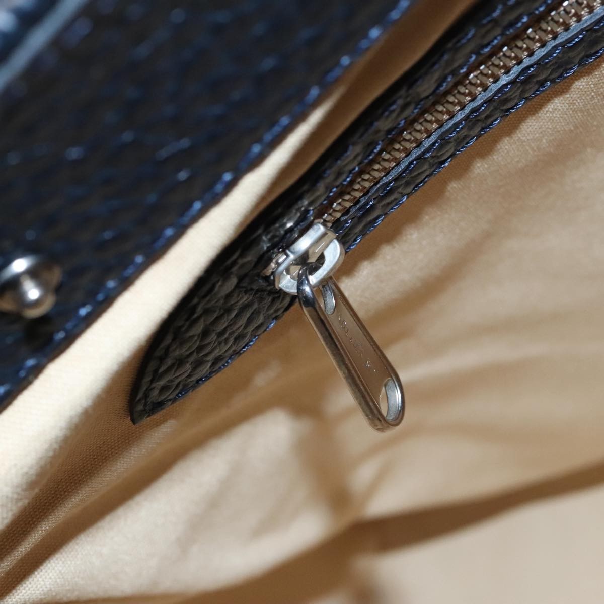 Louis Vuitton Vail Blanket Cabas Wool with Leather, NAVY, WOOL, Tote bag