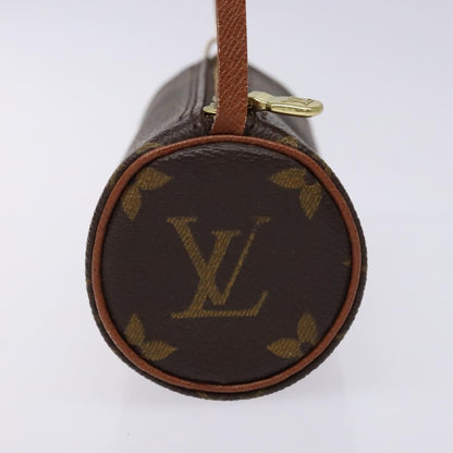Louis Vuitton Papillon Pochette Monogram Canvas, BROWN, CANVAS, Handbag