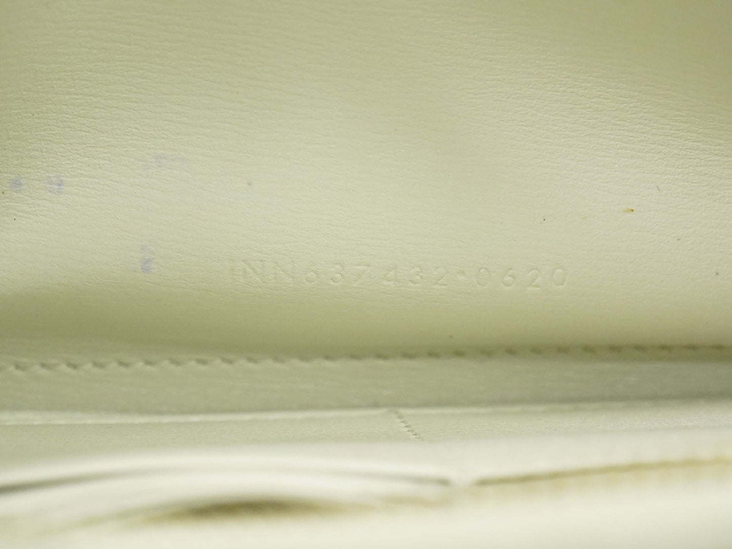 Saint Laurent Tiny Monogram Zip Around Wallet Leather, ECRU, LEATHER, Wallets