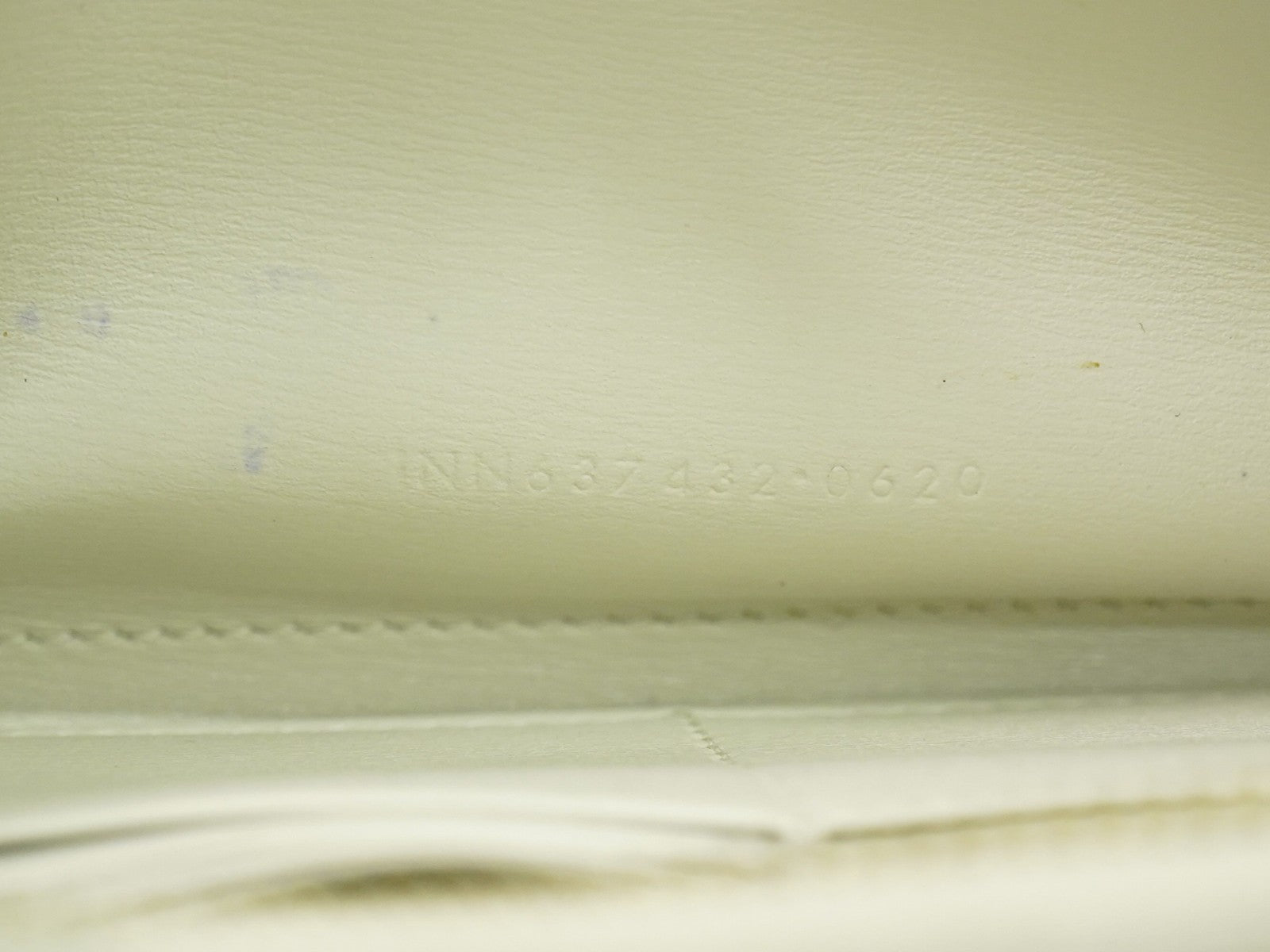 Saint Laurent Tiny Monogram Zip Around Wallet Leather, ECRU, LEATHER, Wallets