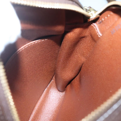 Louis Vuitton Danube 15 Crossbody Bag Monogram Canvas, BROWN, CANVAS, Crossbody bag