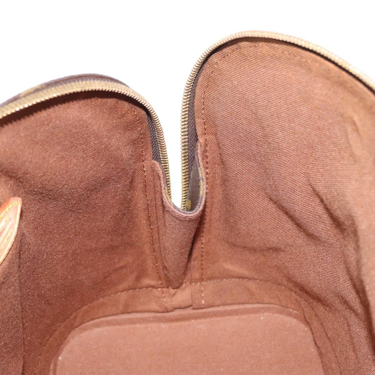 Louis Vuitton Alma Handbag Monogram Canvas, BROWN, CANVAS, Handbag