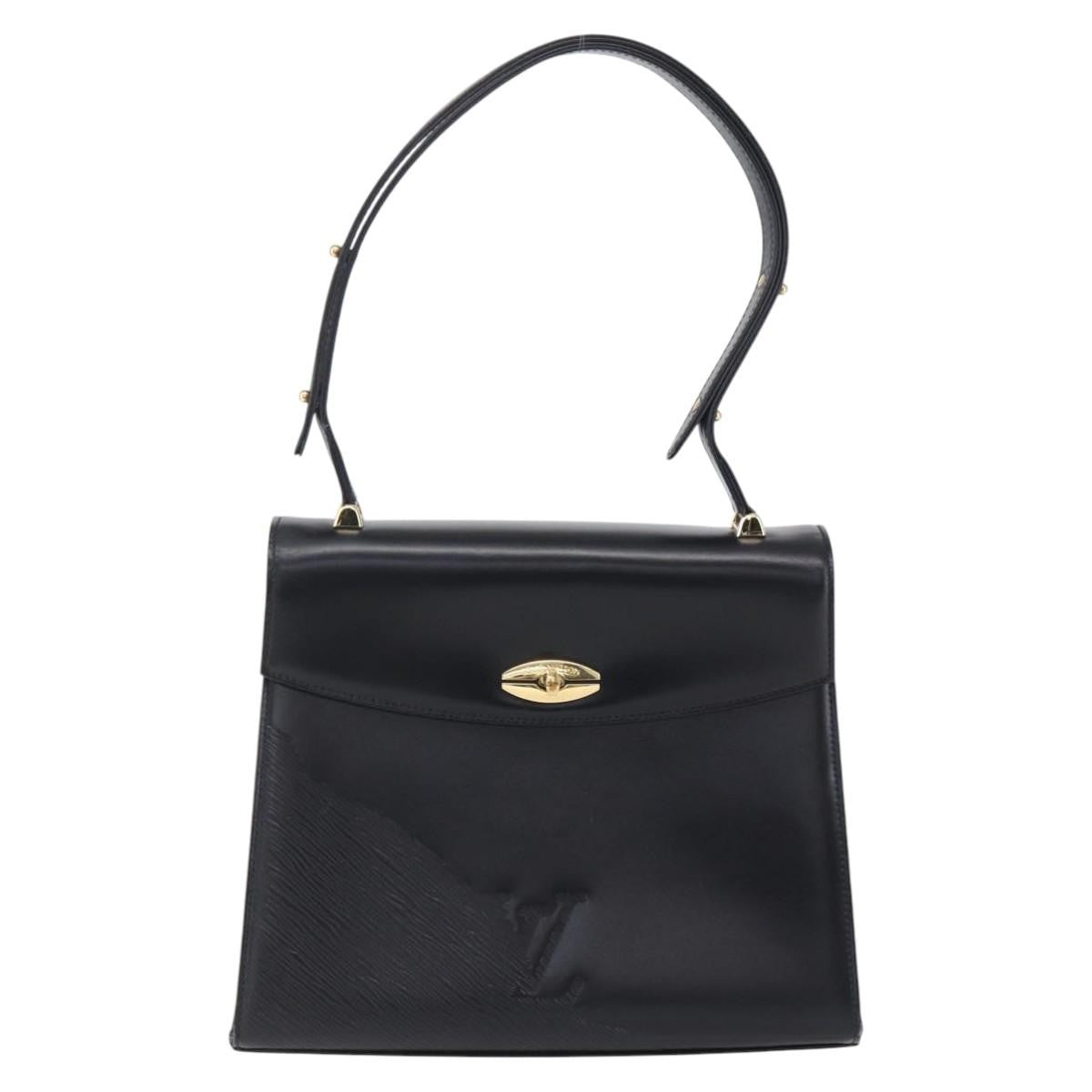 Louis Vuitton Opera Line Spartan Bag Leather, BLACK, LEATHER, Handbag