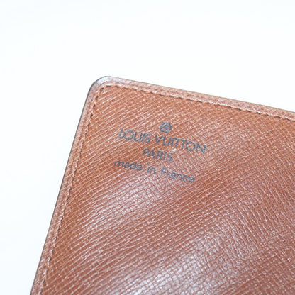 Louis Vuitton Porte Cartes Pression Card Case Monogram Canvas, BROWN, CANVAS, Card Holders