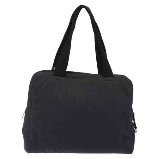 Prada Sport Zip Shoulder Bag Canvas, GRAY, CANVAS, Shoulder bag