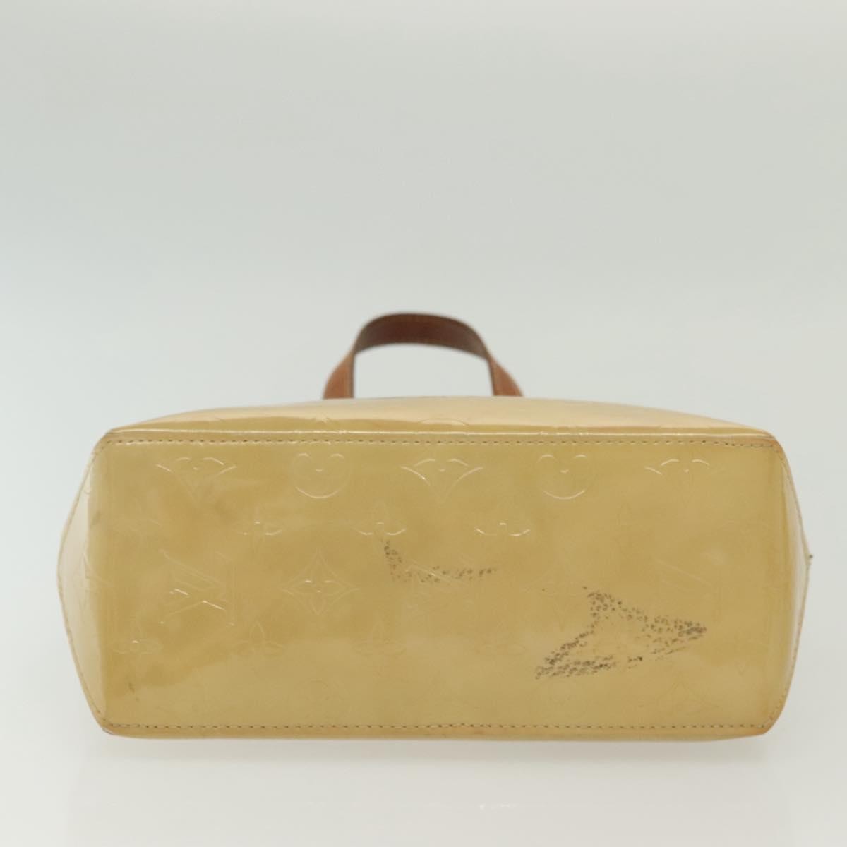 Louis Vuitton Reade Handbag Monogram Vernis, BEIGE, PATENT_LEATHER, Handbag