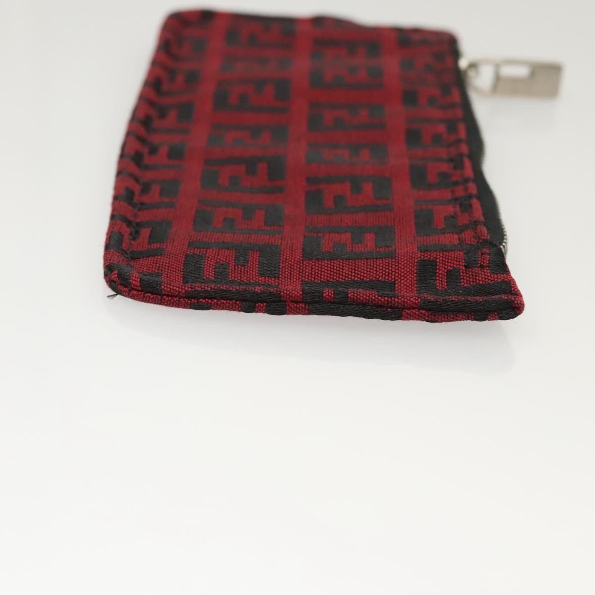 Fendi Zucca Tote bag FF motif, RED, CANVAS, Tote bag