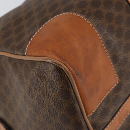 Celine Vintage Macadam Boston bag Canvas, BROWN, CANVAS, Travel bag