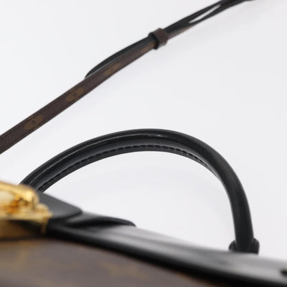 Louis Vuitton One Handle Flap Bag Monogram Canvas and Leather, BROWN, CANVAS, Handbag