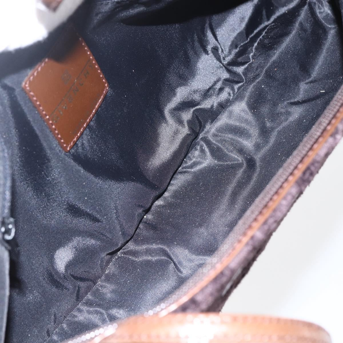 Givenchy Vintage Handbag Cotton, BROWN, COTTON, Handbag