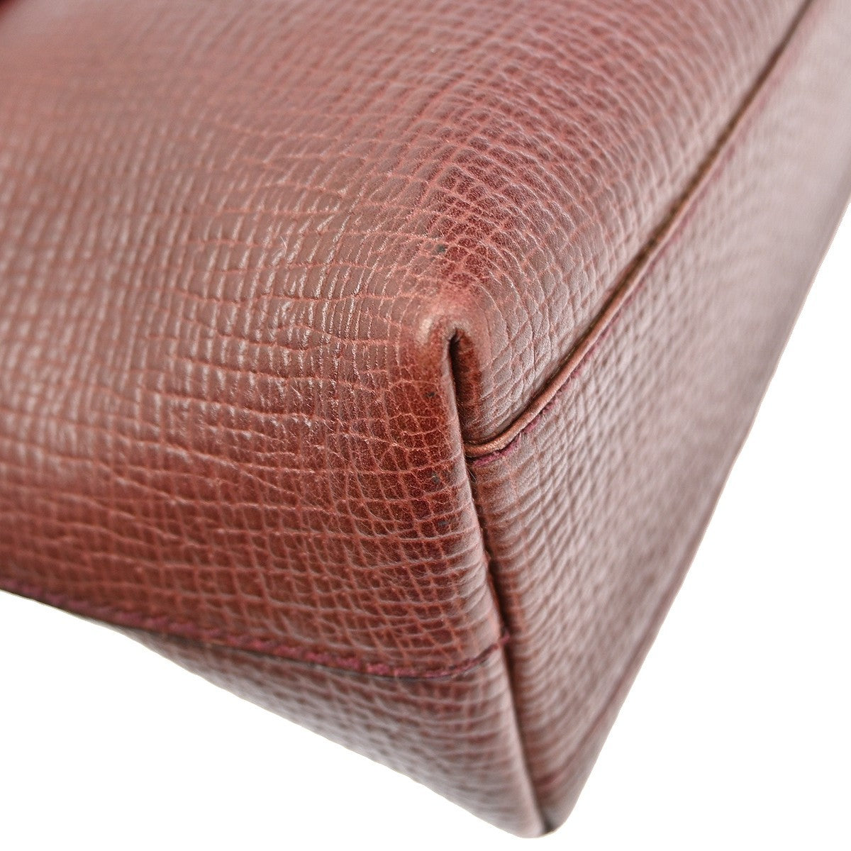 Loewe Vintage Shoulder Bag Leather, BURGUNDY, LEATHER, Shoulder bag