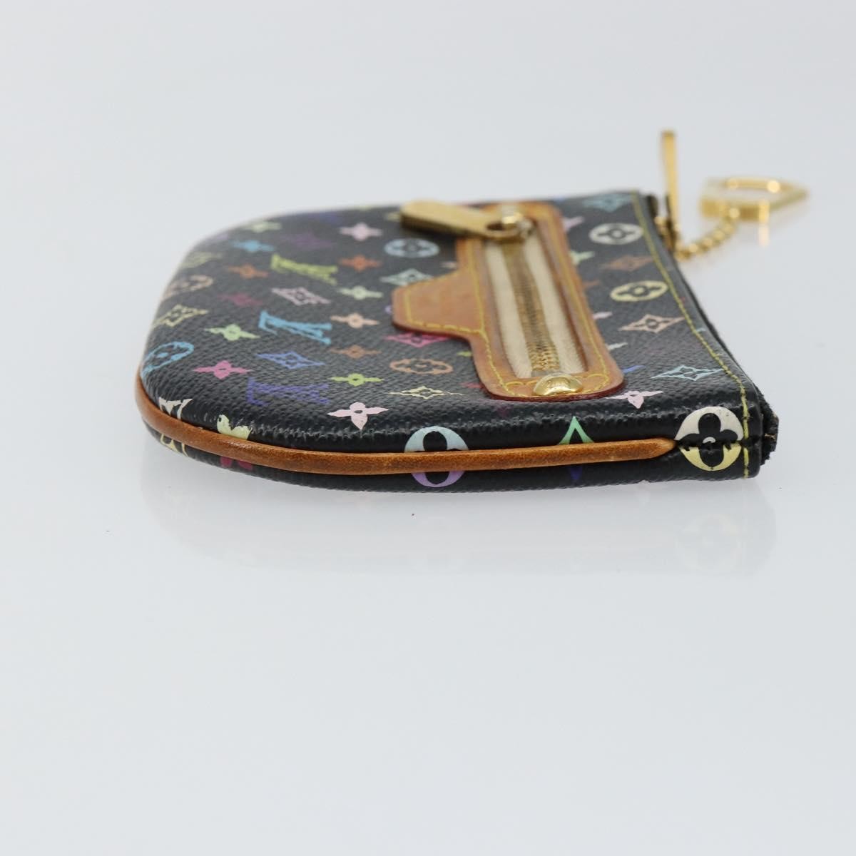 Louis Vuitton Pochette Accessoires Monogram Multicolor, BLACK, CANVAS, Clutche & pouche