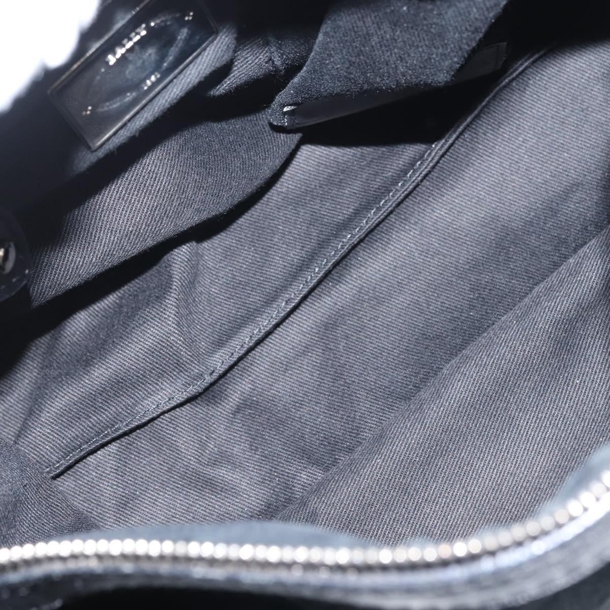 Bally Vintage Shoulder Bag Suede, BLACK, SUEDE, Shoulder bag