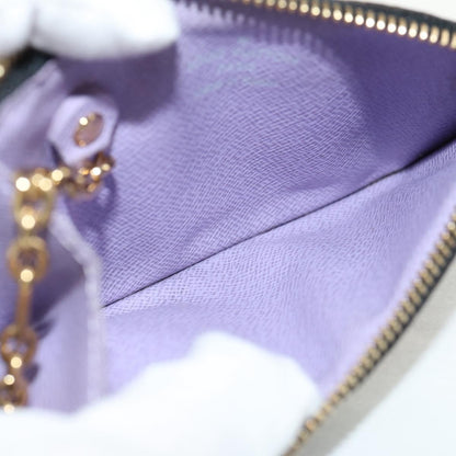 Louis Vuitton Pochette clés NM Monogram Multicolor Canvas, BLACK, CANVAS, Wallets