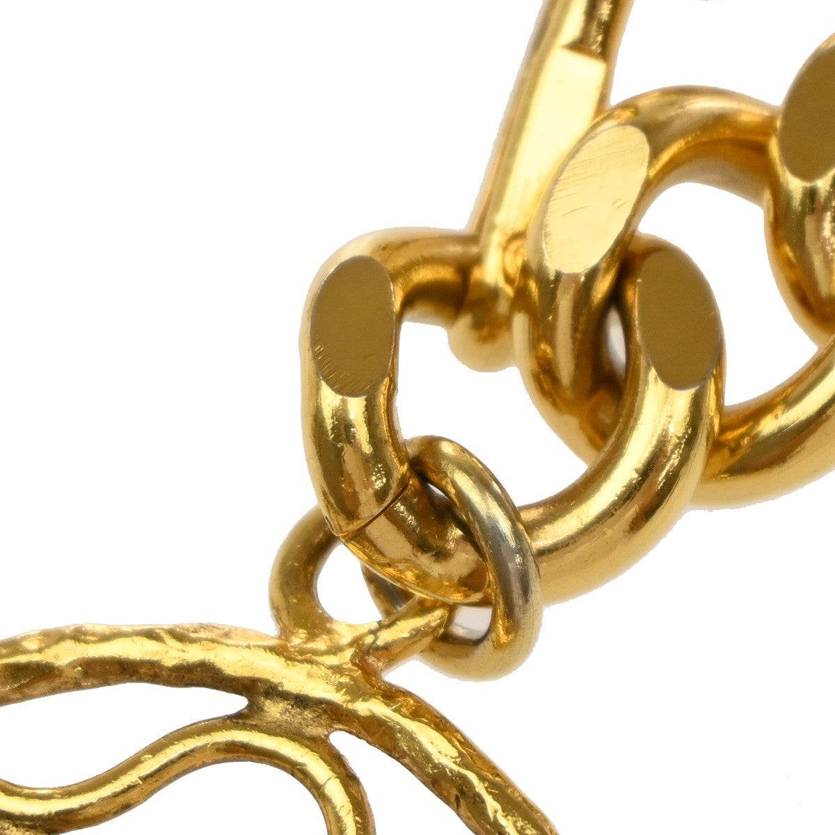 Chanel CC Chunky Chain-Link Belt Gold-plated, GOLD, GOLD_PLATED, Belts