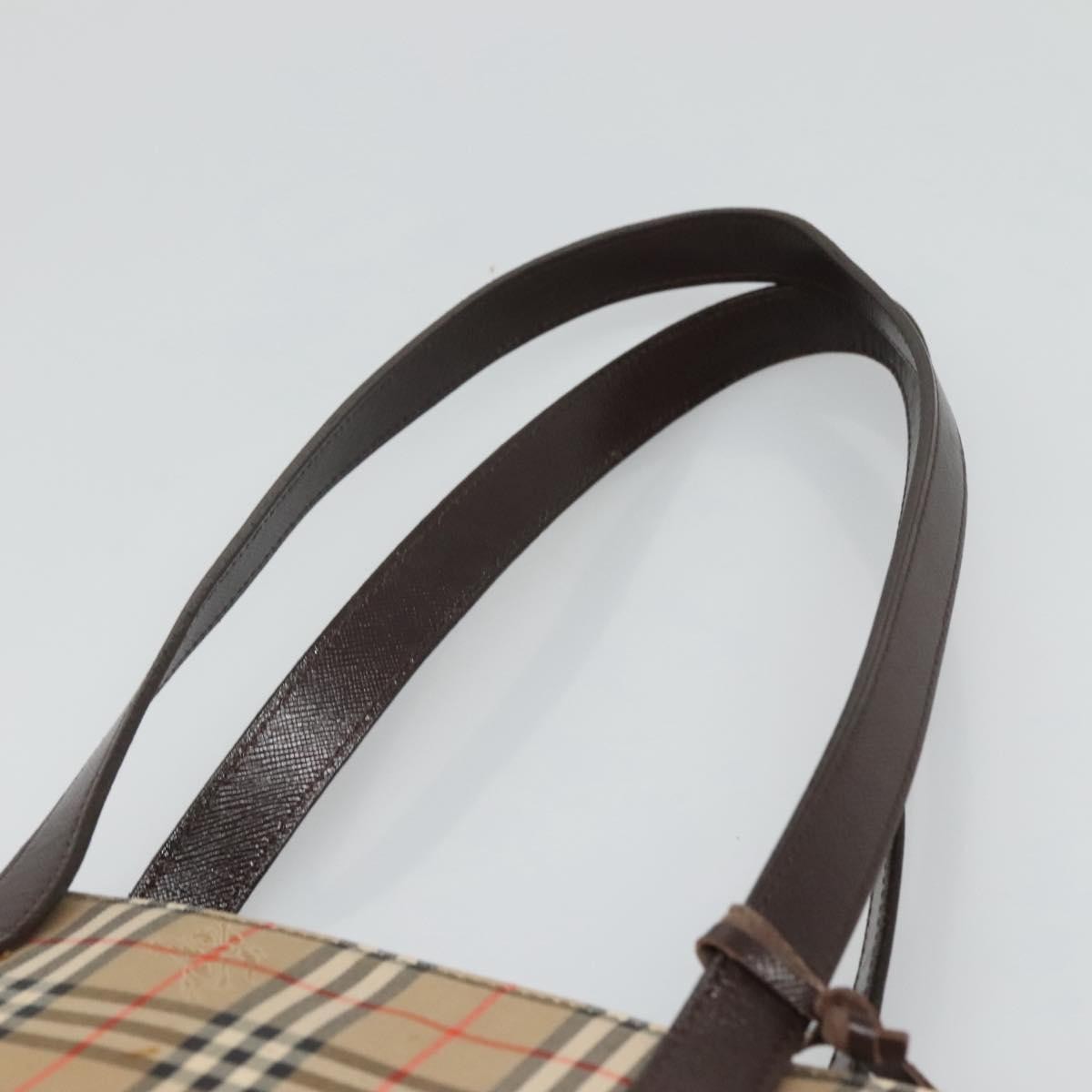 Burberry Nova Check Tote canvas check pattern, BEIGE, CANVAS, Tote bag