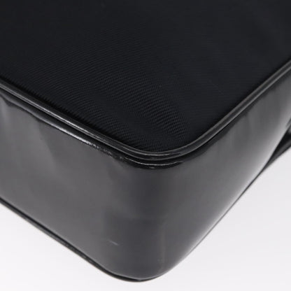 Gucci Vintage Bamboo Handle Bag Nylon, BLACK, NYLON, Handbag