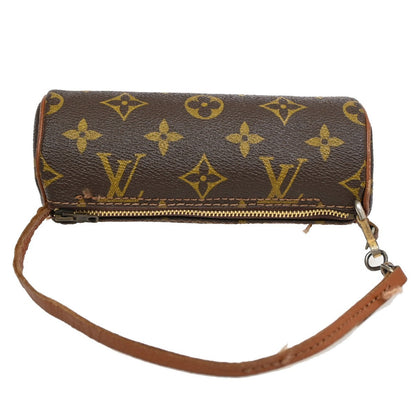 Louis Vuitton Papillon Pochette Monogram Canvas, BROWN, CANVAS, Clutche & pouche