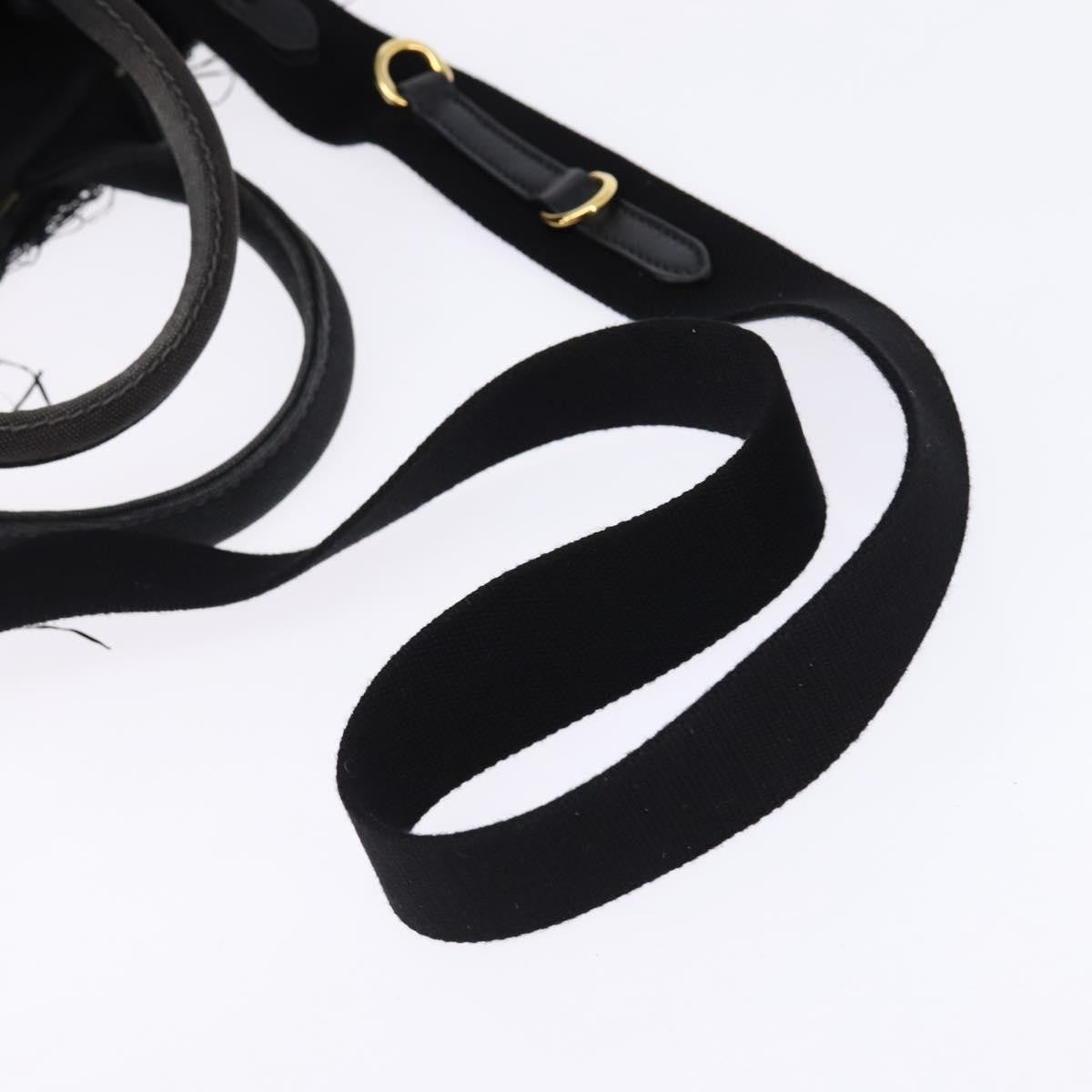 Prada Fringe Wicker Tote Woven Straw, BLACK, WOOD, Handbag