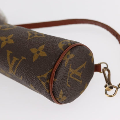 Louis Vuitton Papillon Pochette Monogram Canvas, BROWN, CANVAS, Clutche & pouche