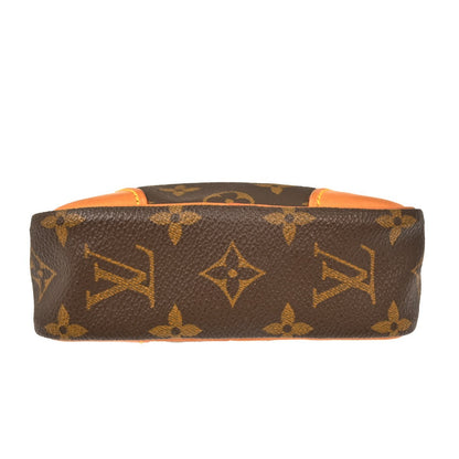 Louis Vuitton Danube Handbag Monogram Canvas, BROWN, CANVAS, Shoulder bag