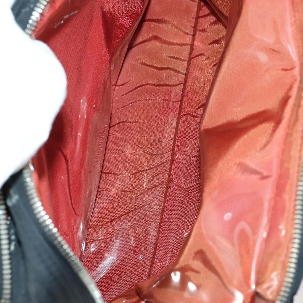 Chanel Travel Line Boston Bag Printed Nylon, BLACK, NYLON, Handbag