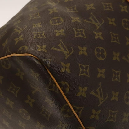 Louis Vuitton Keepall Bag Monogram Canvas, BROWN, CANVAS, Travel bag