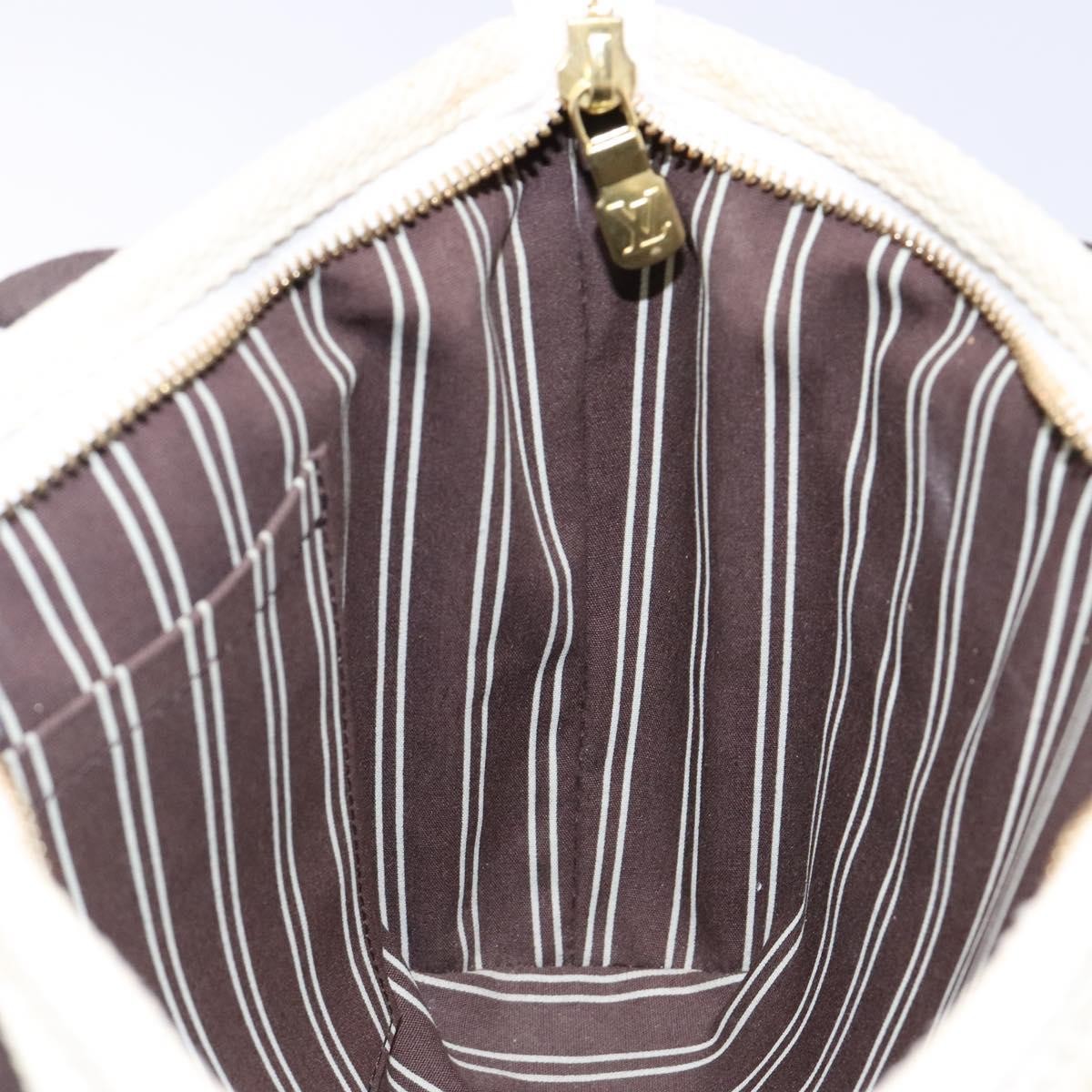 Louis Vuitton Antigua Tote Canvas, WHITE, CANVAS, Tote bag