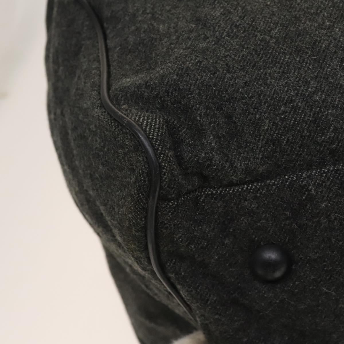 Prada Boston Bag Wool, GRAY, WOOL, Travel bag