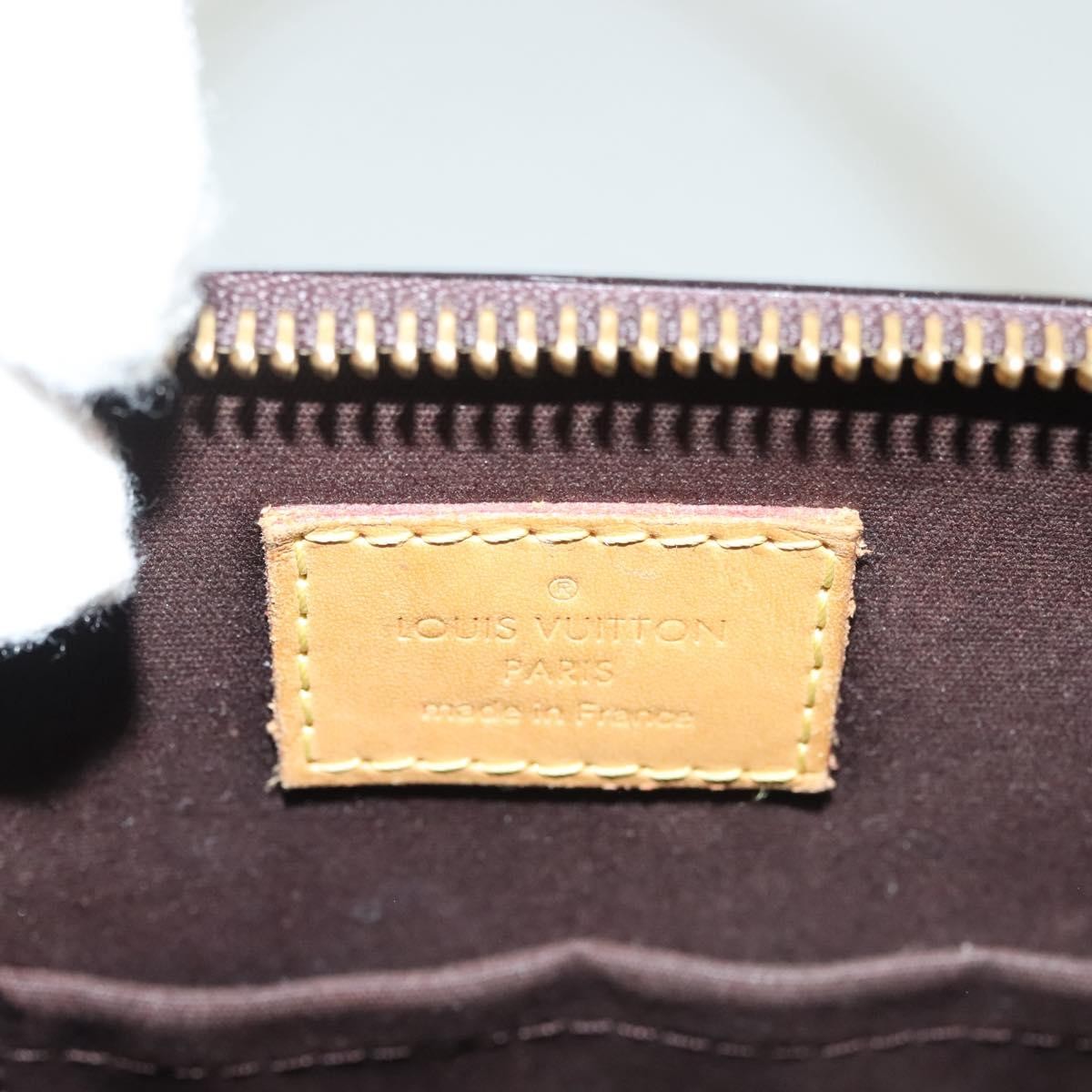 Louis Vuitton Bellevue Handbag Monogram Vernis, PURPLE, PATENT_LEATHER, Handbag