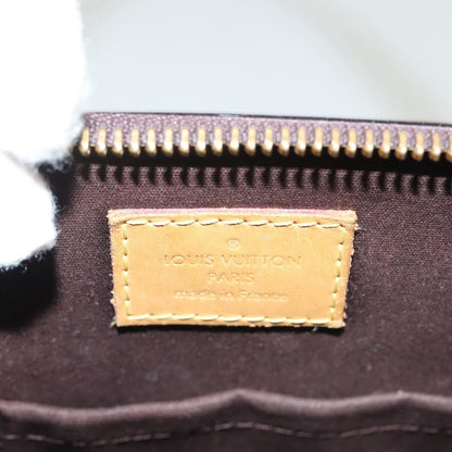 Louis Vuitton Bellevue Handbag Monogram Vernis, PURPLE, PATENT_LEATHER, Handbag