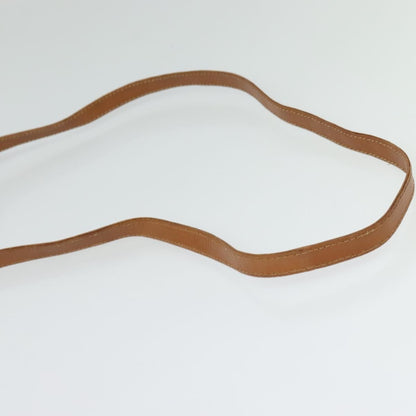 Celine Macadam Shoulder Bag PVC Leather, BROWN, CANVAS, Shoulder bag