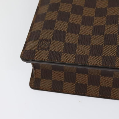 Louis Vuitton Altona Bag Damier, BROWN, CANVAS, Briefcase