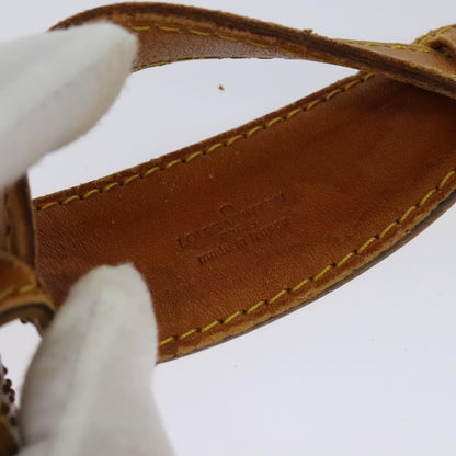 Louis Vuitton Adjustable Shoulder Strap Vachetta Leather, BEIGE, LEATHER, Straps